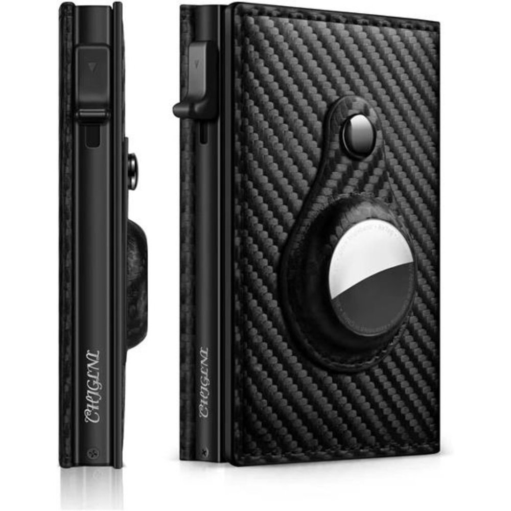 AirTag Wallet, Slim Wallet for Apple Air Tag, Smart Wallet with AirTag Holder